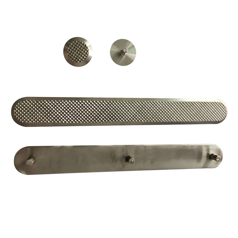 Diamond Sand Anti-Slip Strip304Stainless Steel Blind Walk Strip Guide Stud316Braille Guide Posts for Blind People