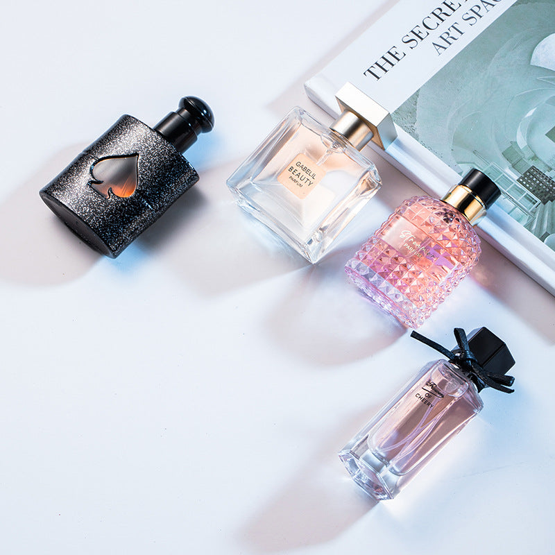 Flower Story Gift Box Women's Perfume Four-piece Set Perfume Wholesale Long-lasting Light Fragrance Recommended Black Coffee Perfume Women