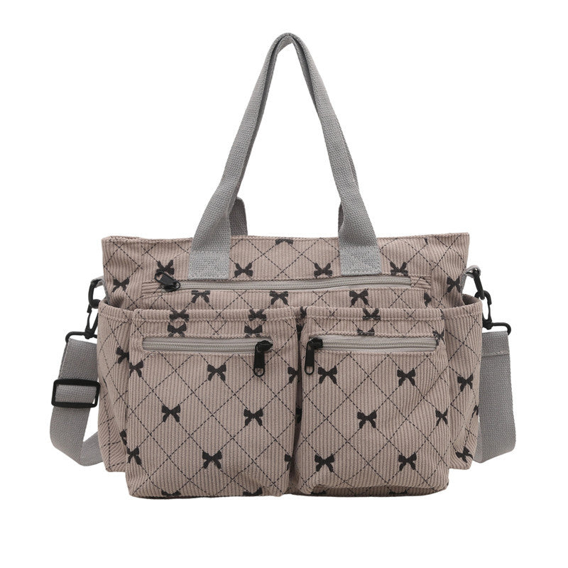 2025Summer New Simple Fashion Underarm Tote Bag This Year's Trendy Retro Commuter Shoulder Bag for Women