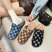 Men's Three-Stripe Slippers2024New Korean Style Outdoor Indoor Home Bathroom Non-Slip Beach Sandals