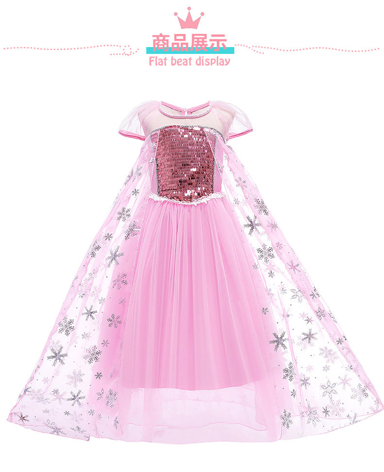 Elsa Dress for Girls Birthday Outfit