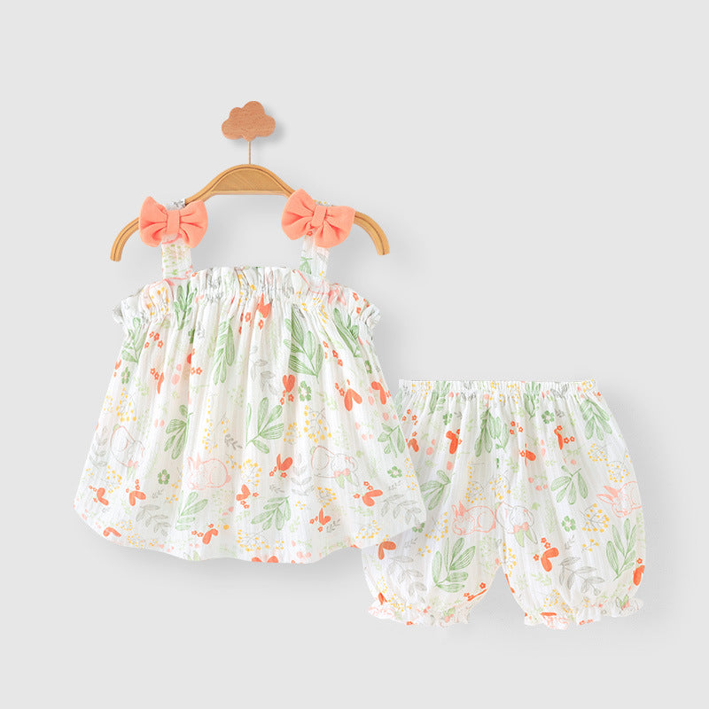Princess Dress Shorts Set