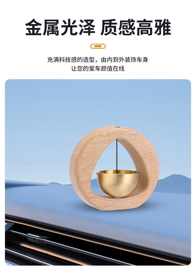 Brass Dopamine Wind Chime Creative Bedroom Hanging Decoration Entry Door Bell Meditation Summer Breeze Hanging Ornament Door Decoration Bell