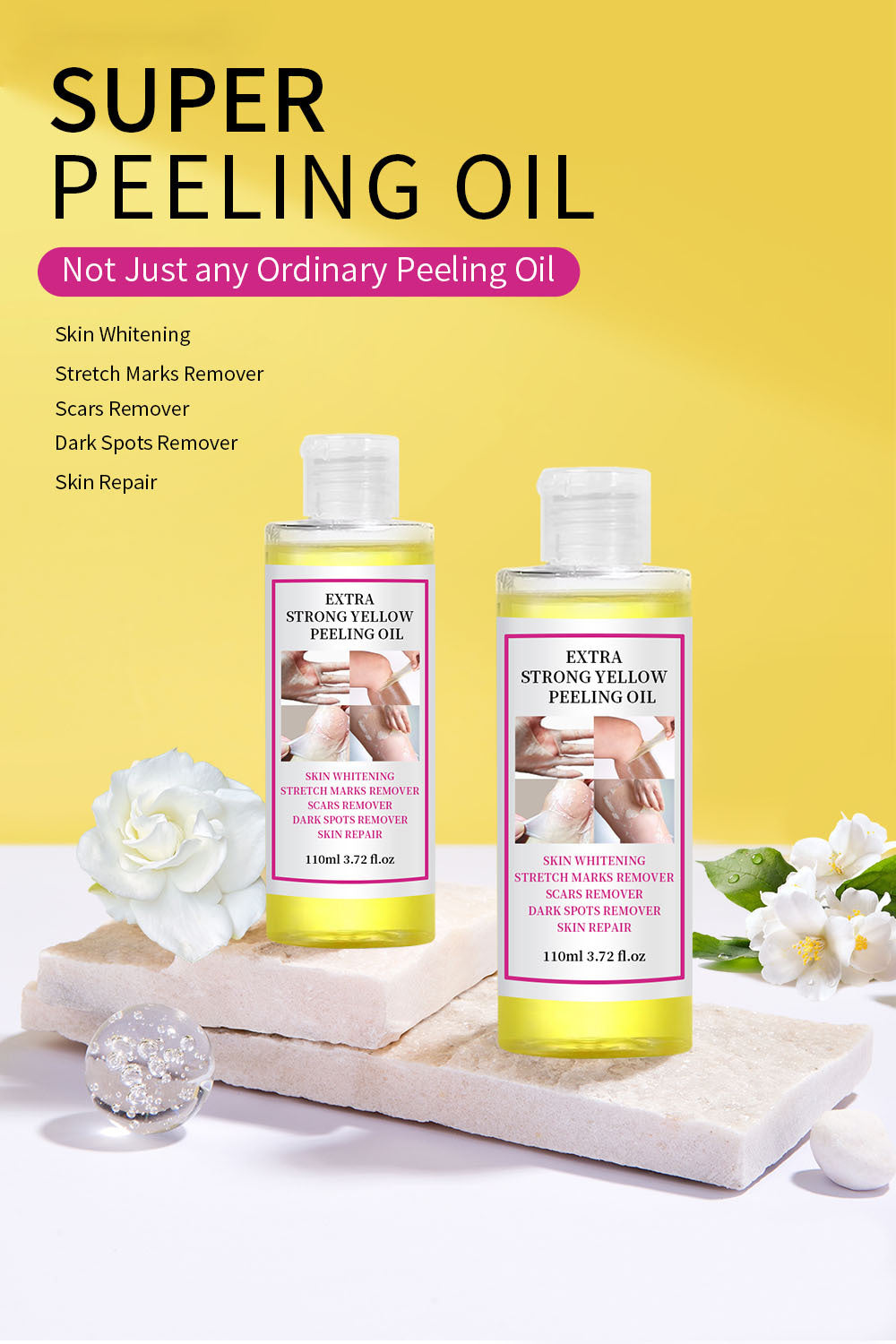 Whitening Peeling Oil for Hands, Feet, Face