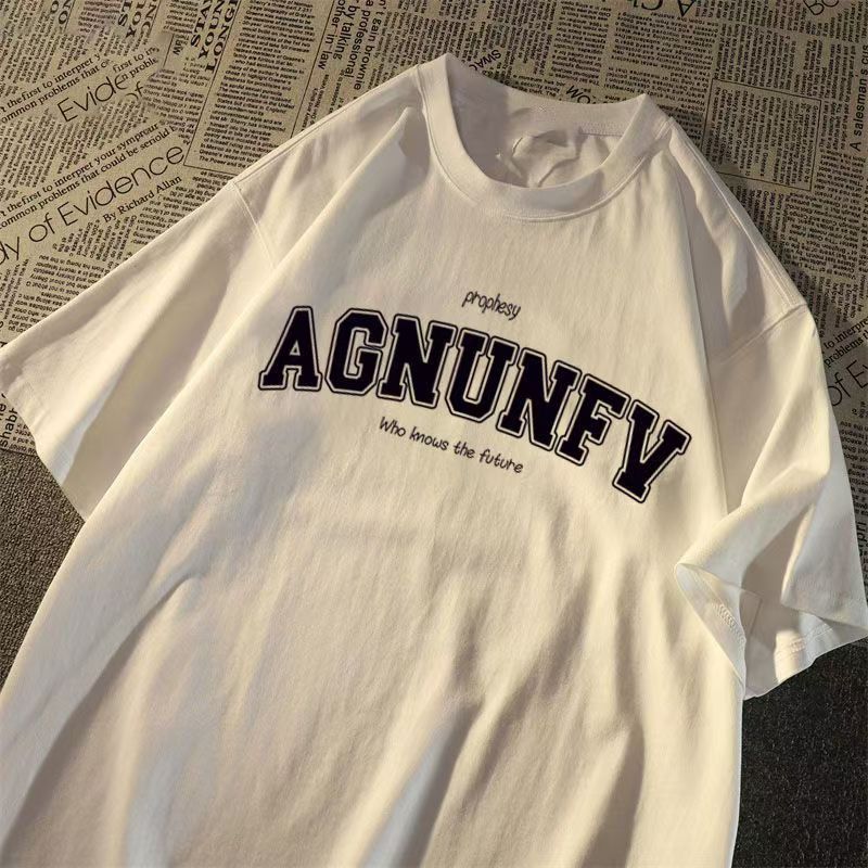 Men's Short Sleeve t T-shirt Ice Silk Short Sleeve Men T T Shirt Summer round Neck Bottoming Shirt Casual All-Matching and Handsome Short t Men's T-shirt