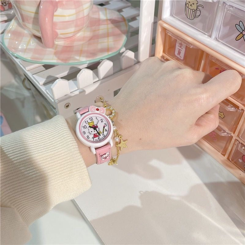 Children's Day Cute Cartoon Kindergarten Graduation Small Gift Boys Girls Forest Style Class Time Children's Watch