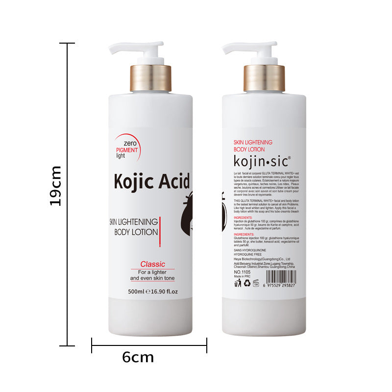 Foreign Trade Kojic Acid Series Full English Body Lotion Long-lasting Fragrance Facial Deep Hydration Moisturizing Cream Cross-border Skincare Products