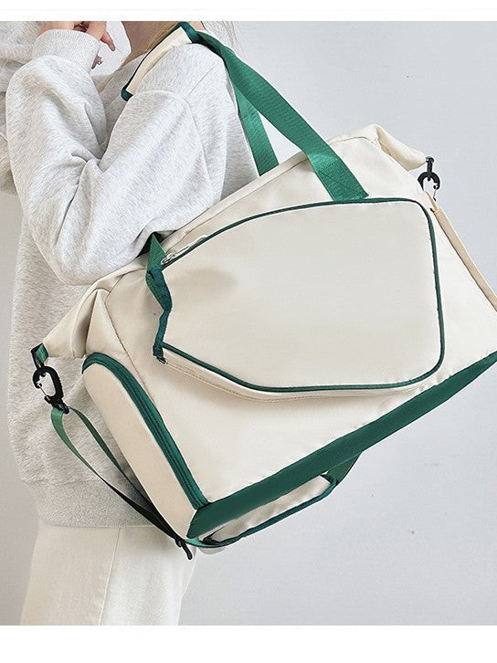 Cross-border New Trendy Sports Gym Bag Large Capacity Casual Fashion Travel Bag Water-resistant Commuter Crossbody Bag for Women