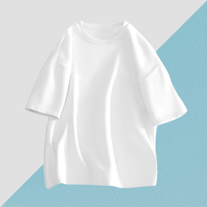 100%Pure Cotton Men's T-shirt 2025 New