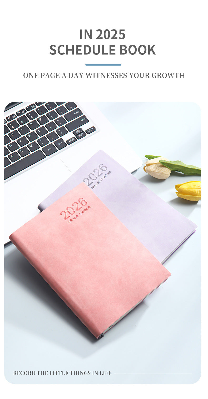 2026Calendar Book Cross-Border English Yearly Calendar Book365Tianji Daily Planner Efficiency Notebook