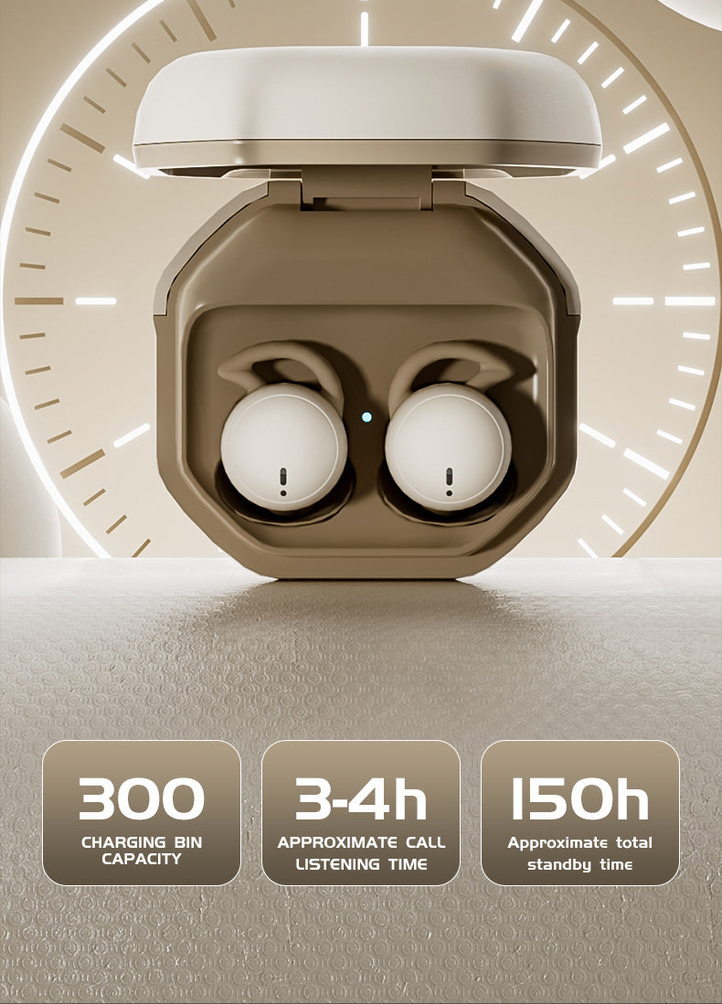 New Cross-Border Sleep Bluetooth Earphones Noise Cancelling Sound Isolation In-Ear Side Sleeping Mini Wireless Earphones