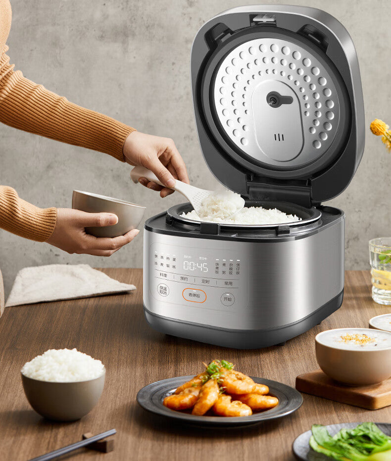 Supor Rice Cooker5L Large Capacity Household Intelligent Multi-Functional Rice Cooker Blue Diamond Thick Boiler50FC0054