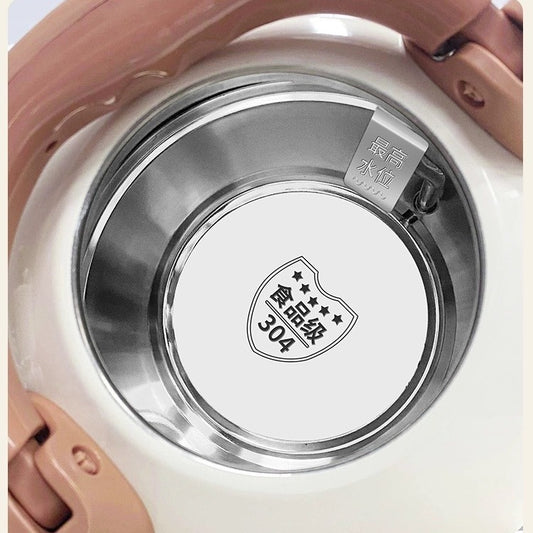 Internet Celebrity Food-Grade Electric Kettle for Home Kitchen Living Room Stainless Steel Water Boiler Multi-Color Large Capacity Water Kettle