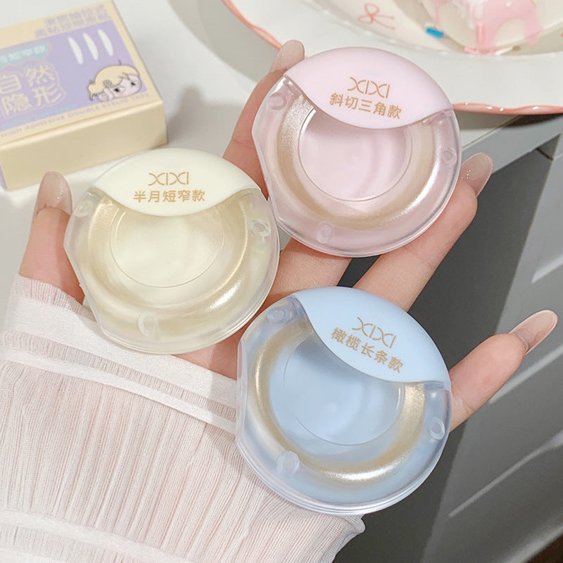xixi Roller Pull-Out High-Adhesion Double Eyelid Tape Natural Invisible Seamless Non-Reflective Puffy Eye Beauty Tape J199