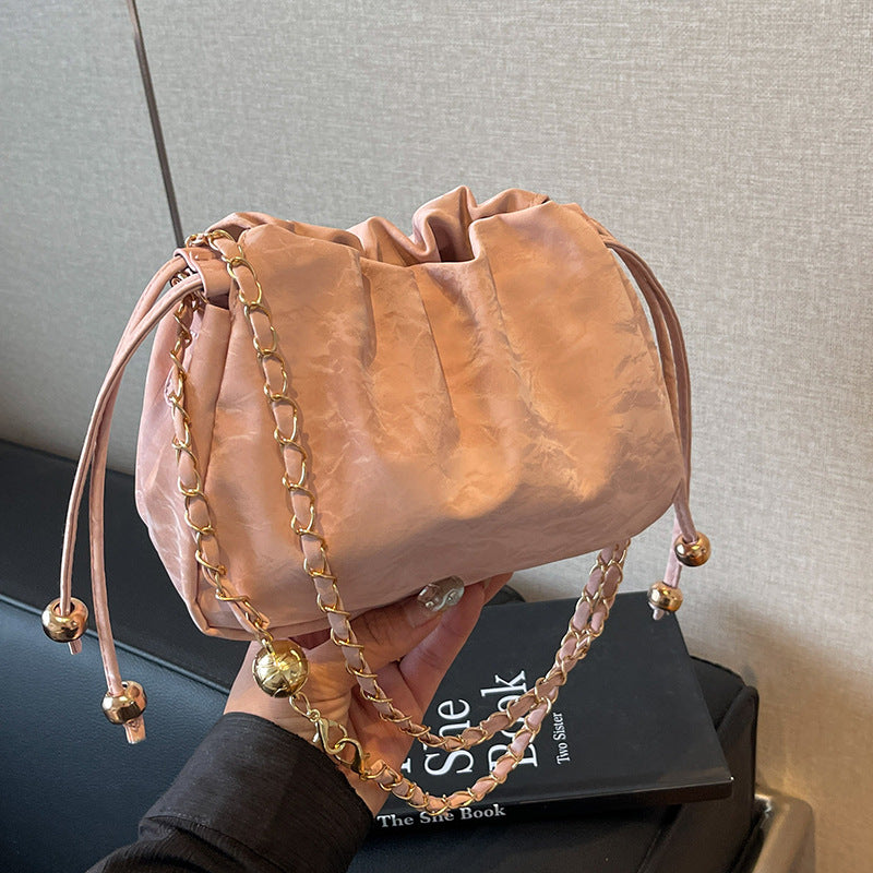 Popular Bags for Women This Year2024New Style Crossbody Bag for Women ins High-end stylish versatile single-shoulder chain bag for women