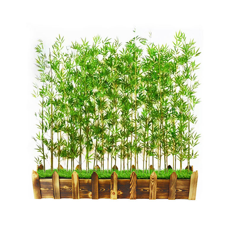 Artificial Bamboo Fake Bamboo Hotel Restaurant Home Indoor Partition Decoration Wholesale Green Plant
