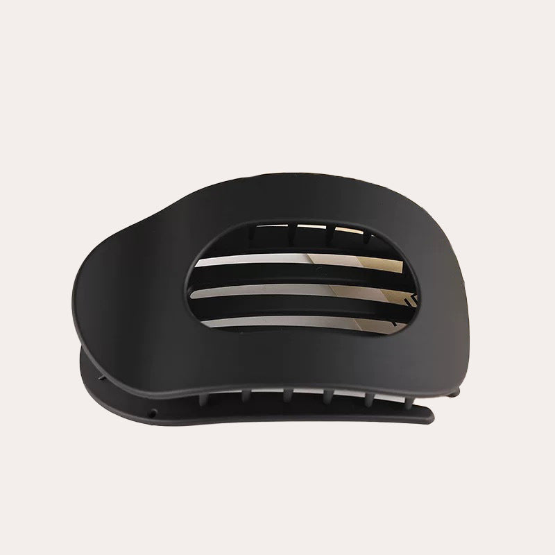 Cross-Border New Hot-Selling Flat Oval Hair Clip Duckbill Clip Strong Grip Back of Head Hair Bun Simple Clip Hair Accessory