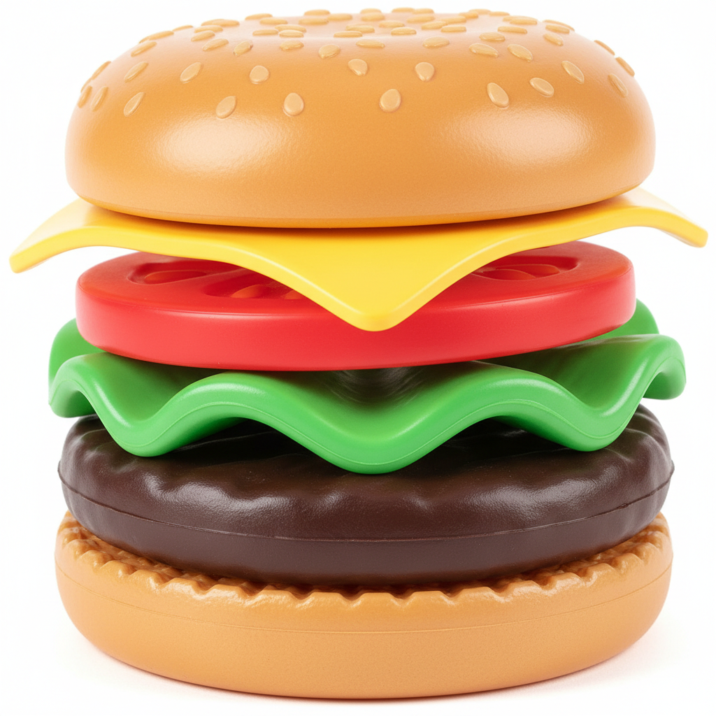 Burger Set - Burger Closeup
