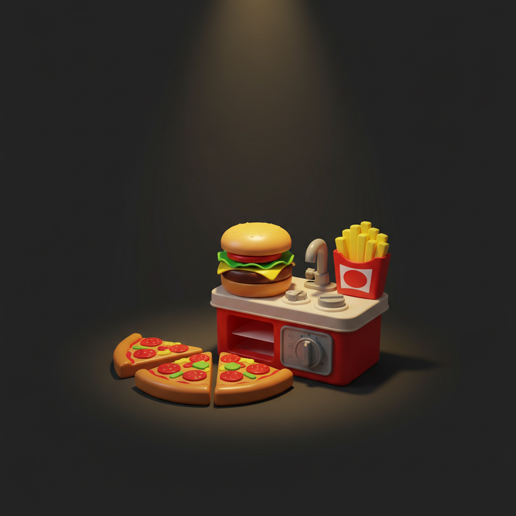 Burger Set - Dark