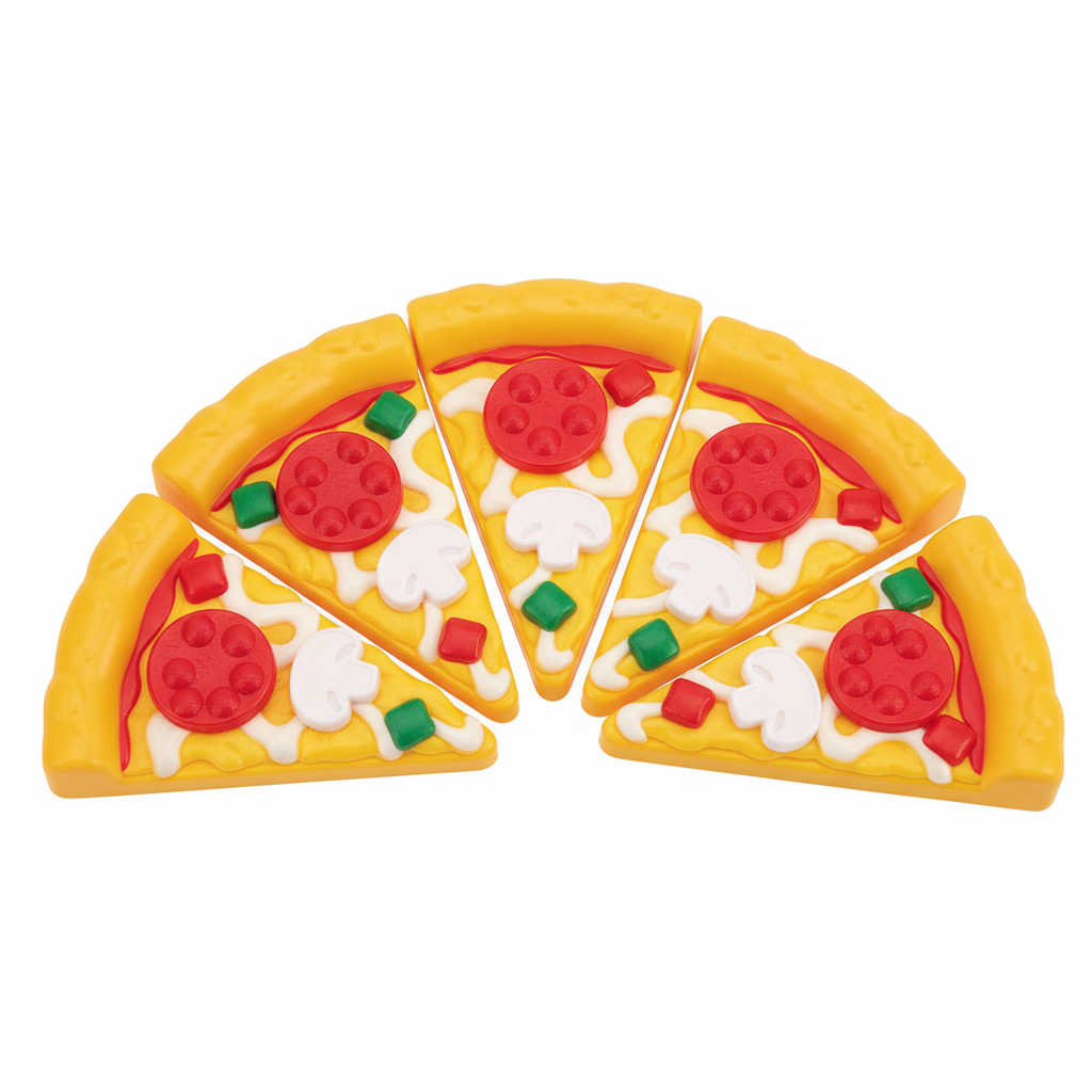 Burger Set - Pizza Closeup