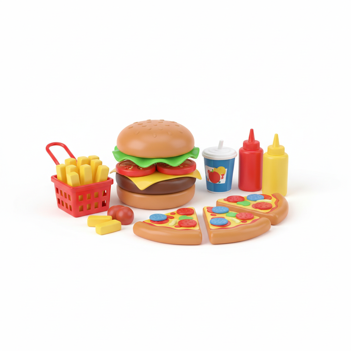 Burger Set - White