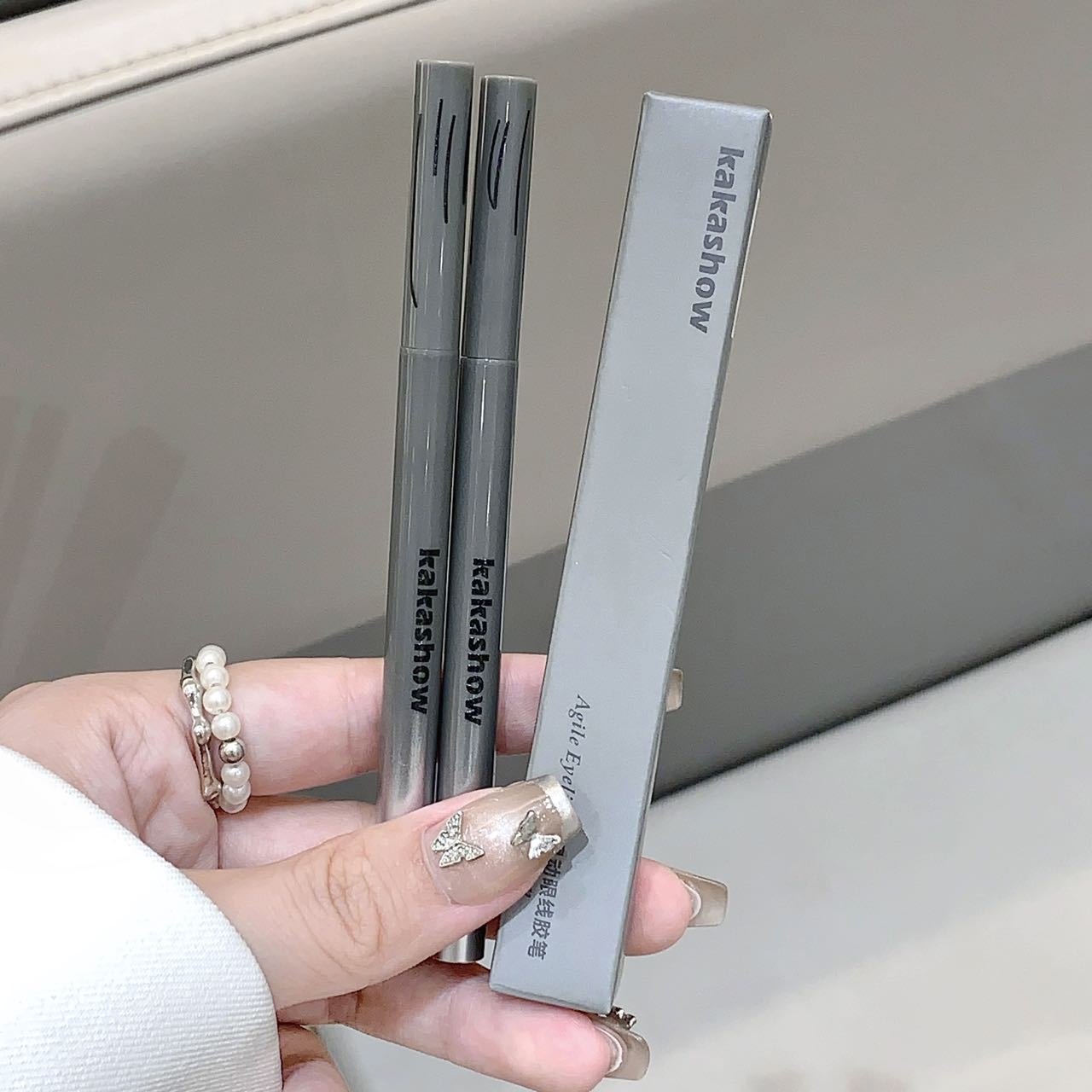 kakashow Smart Blade Eyeliner Gel Long-lasting Color Natural Eye Makeup Waterproof Sweat-proof Smudge-resistant C415