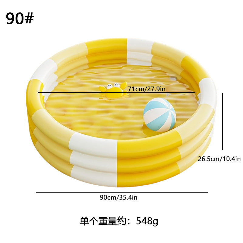 Cross-Border Children's Inflatable Swimming Pool Home Family Pool Thickened Plastic Baby Infant Swimming Pool Ocean Ball Pool