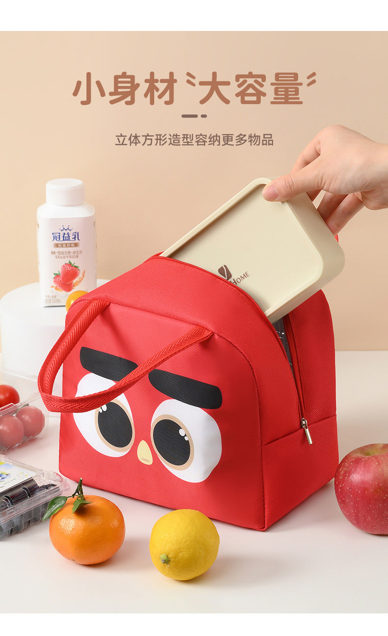 Lunch Box Handbag Bento Bag Insulated Bag Office Worker Lunch Bag Primary School Clothes Lunch Bag Pinny Rice Bag