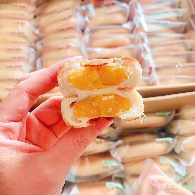 Mooncake Chestnut Cake Blood Glutinous Rice Cake Coconut Cake Mung Bean Breakfast Individually Packaged Snacks Wholesale
