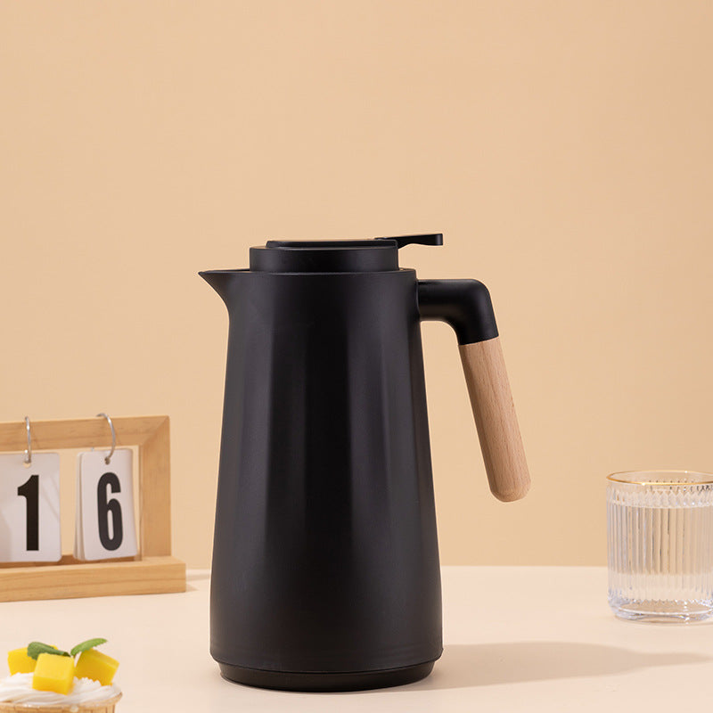 Cross-Border Insulated Kettle Household Glass Inner Liner Warm Kettle Simple Office Coffee Large Capacity Hot Water Kettle Insulated Water Kettle