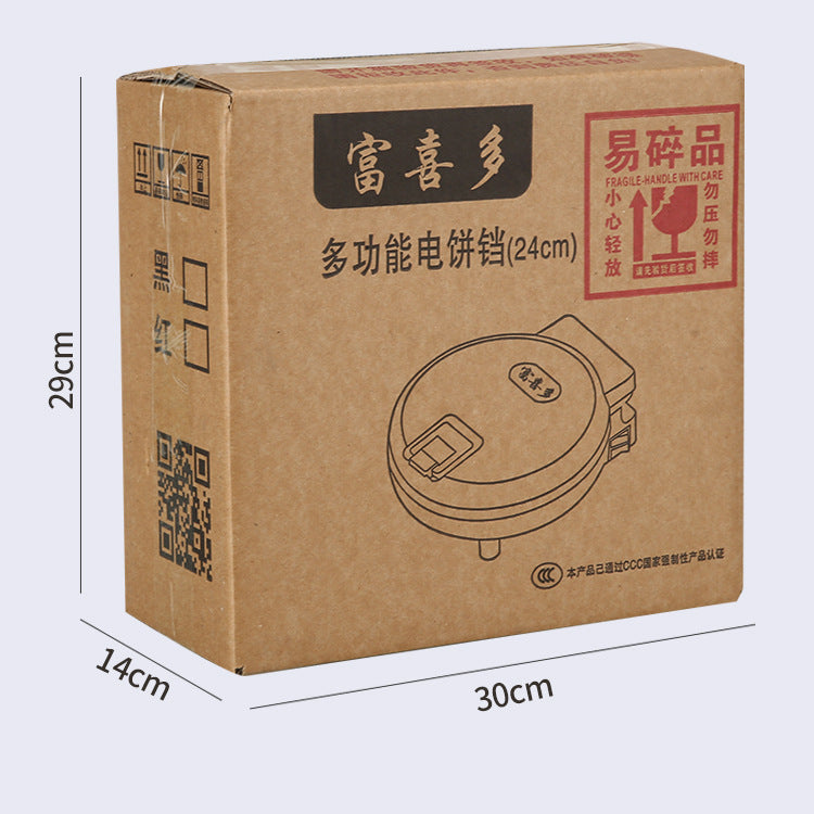 Wholesale Dropshipping Electric Pancake Pan Electric Pancake Stand Household Double-Sided Heating Frying Pancake Pan New Automatic Power-Off Deepened and Enlarged