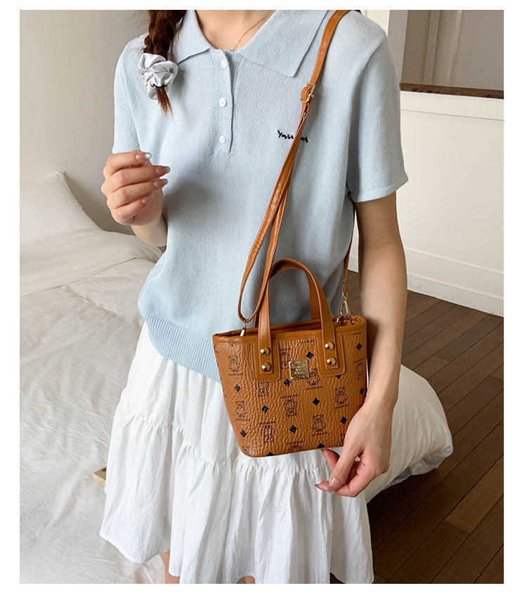 Large Capacity Stylish Versatile Korean Version ins Women's Bag2025New fashionable and high-end one-shoulder tote bag