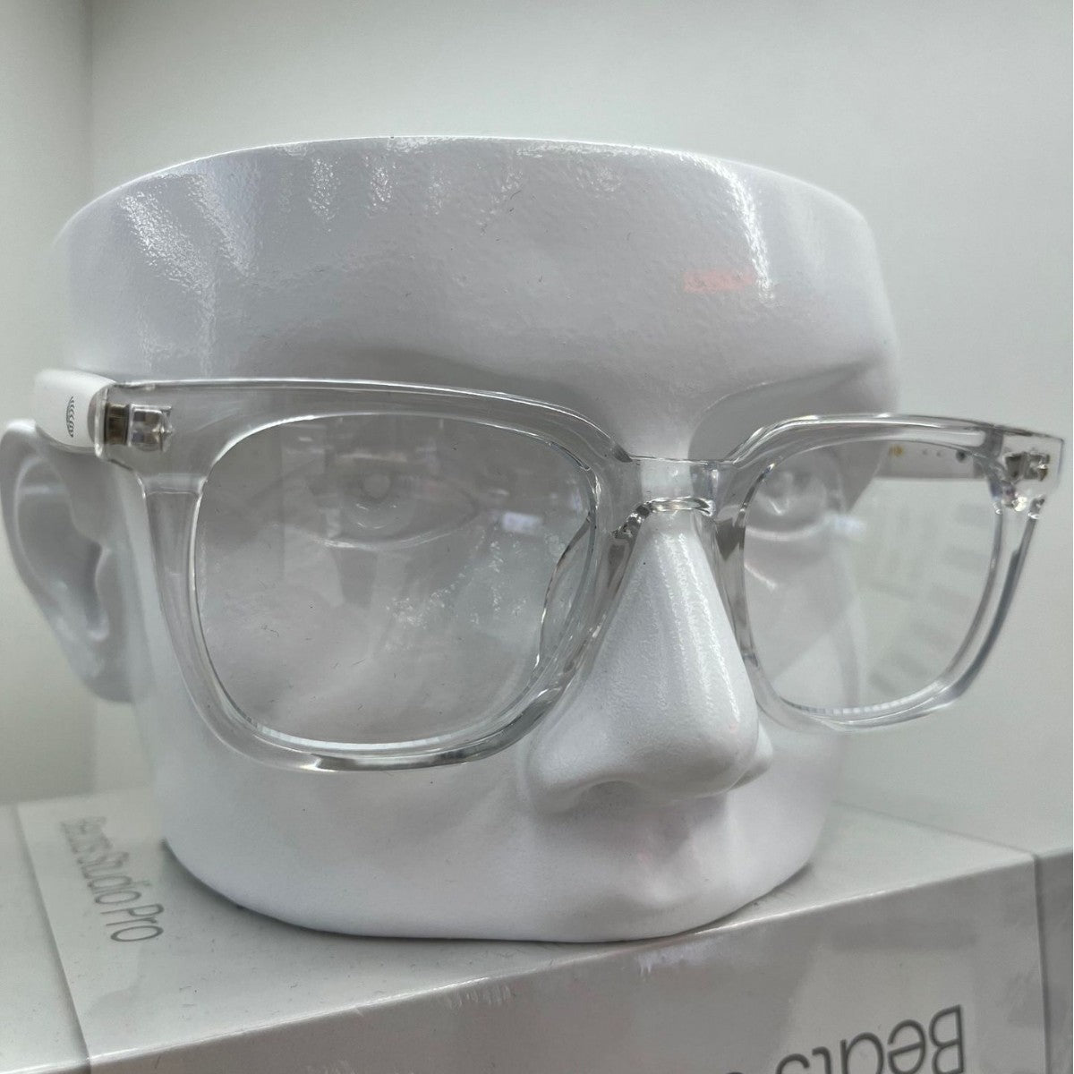 Cross-border Smart Glasses Unisex Bluetooth Sports Sunglasses Listening to Music Calling Headphones Transparent Replacement Lenses1009
