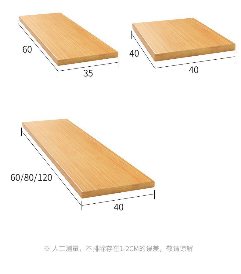 Factory Direct Supply Solid Wood Pine Board Wood Board Log Board Table Board Panel In Stock Wardrobe Layered Partition Board Storage Rack
