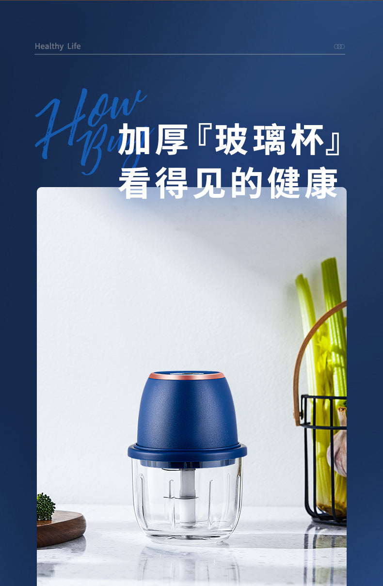Electric Garlic Masher, Garlic Crusher, Garlic Grinder, Meat Grinder, Garlic Paste Maker, Household Garlic Mincer, Garlic Chopper