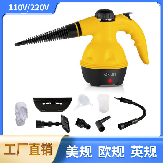 Cross-Border EU UK Household Multifunctional Handheld High-Temperature Cleaner Portable Steam Cleaning High-Pressure Ironing Iron