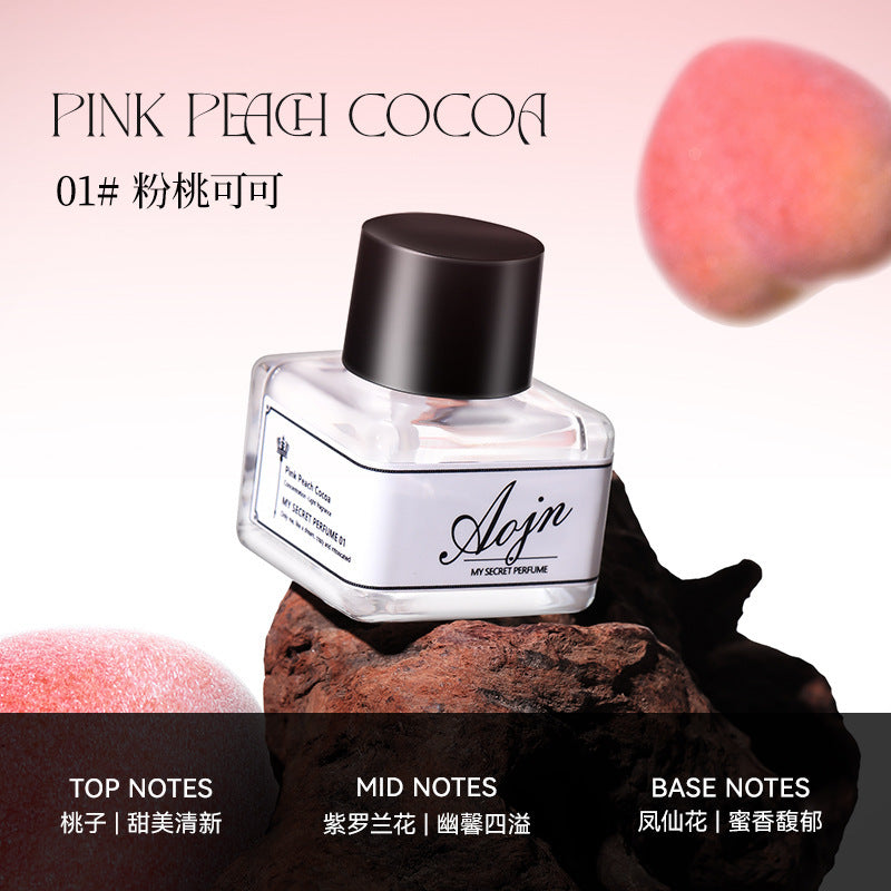 AOJN Secret Perfume Violet Whisper Garden Girl Natural Long-lasting Light Fresh Woody Fragrance