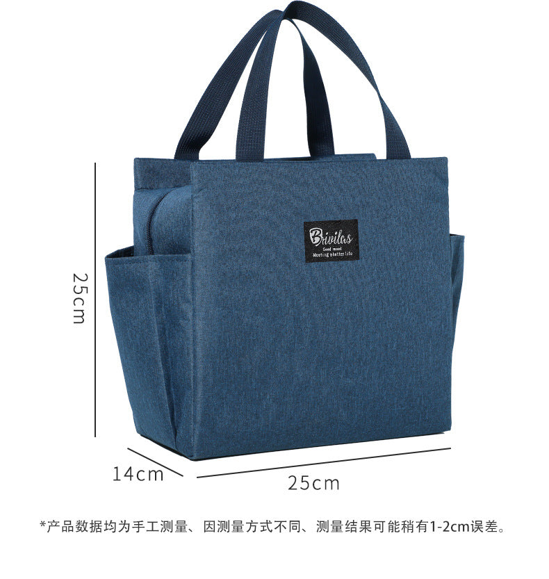 Factory Direct Insulated Bag Thickened Lunch Bag Handheld Ice Bag Portable Large Lunch Bag Insulated Lunch Box Bag Wholesale