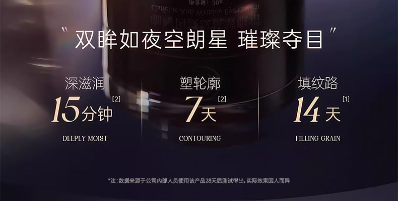Fushiting Caffeine Anti-Wrinkle Eye Cream for Fine Lines, Dark Circles, Eye Bags, Lifting and Firming Eye Area