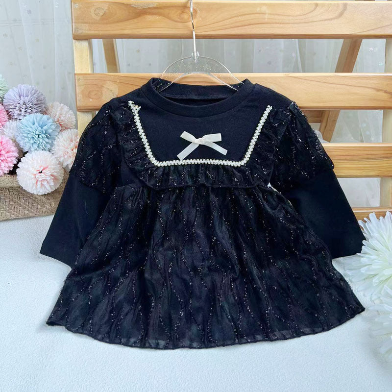 Stylish Little Girl Princess Dress