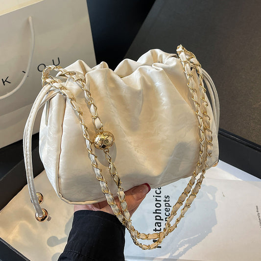 Popular Bags for Women This Year2024New Style Crossbody Bag for Women ins High-end stylish versatile single-shoulder chain bag for women