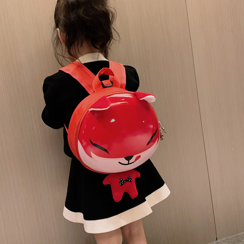~Anti-lost Backpack Cartoon Kindergarten Baby Boys Girls Children Eggshell Cute Small Backpack http://detail.1688.com/offer/963317968098.html