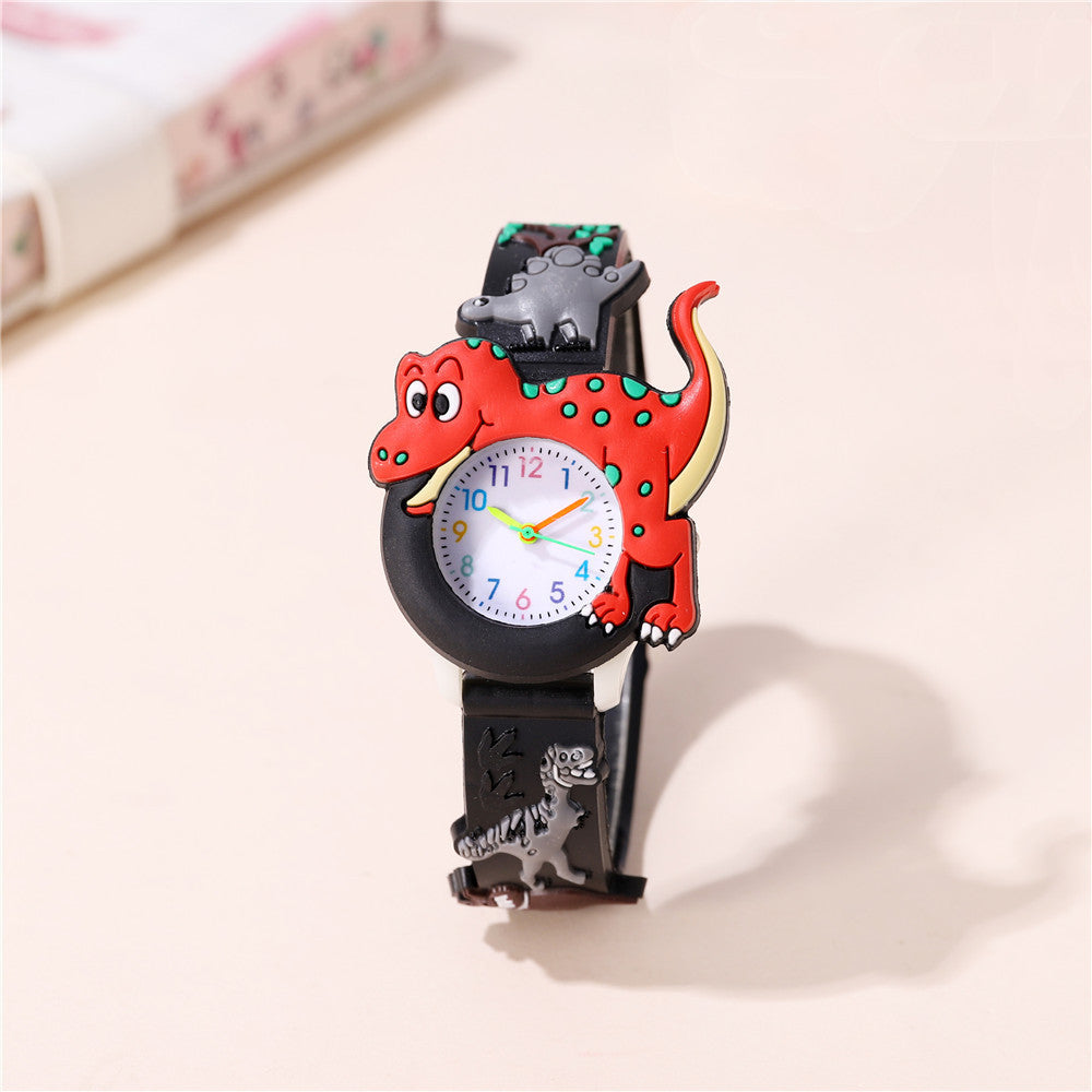 Watch Dinosaur Boys Girls Toddler Silicone Quartz