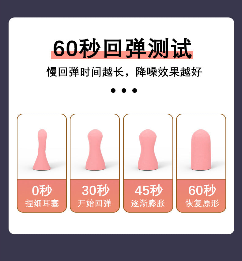Earplugs Anti-Noise Sleep Super Soundproof Ear Muffs Study Special Dormitory Noise Reduction Silent Ear Protection
