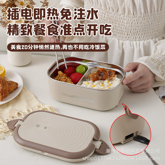 Hộp đựng cơm trưa giữ nhiệt 304Stainless Steel Portable Constant Temperature Lunch Box