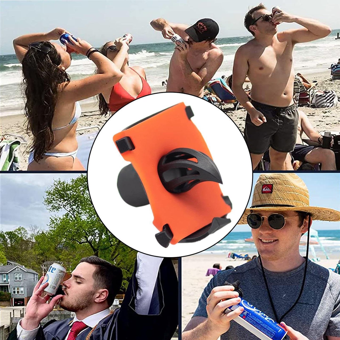 Amazon Cross-Border Opens Up Shotgun Tool Keychain Portable Can Beer Opener Can Opener