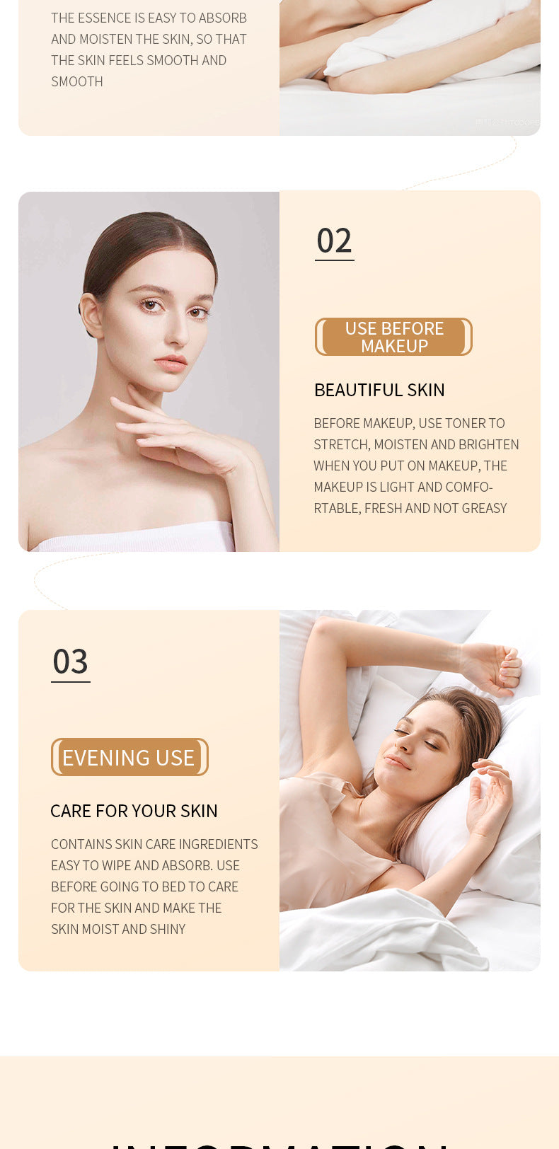 Full English Rice Skincare Set BIOAOUA Rice Puree Series Six-Piece Set Box Cross-Border Wholesale