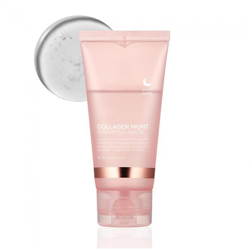 Moisturizing Mask CollagenNightWrappingMask Collagen Peel-off Brightening Skin Tone