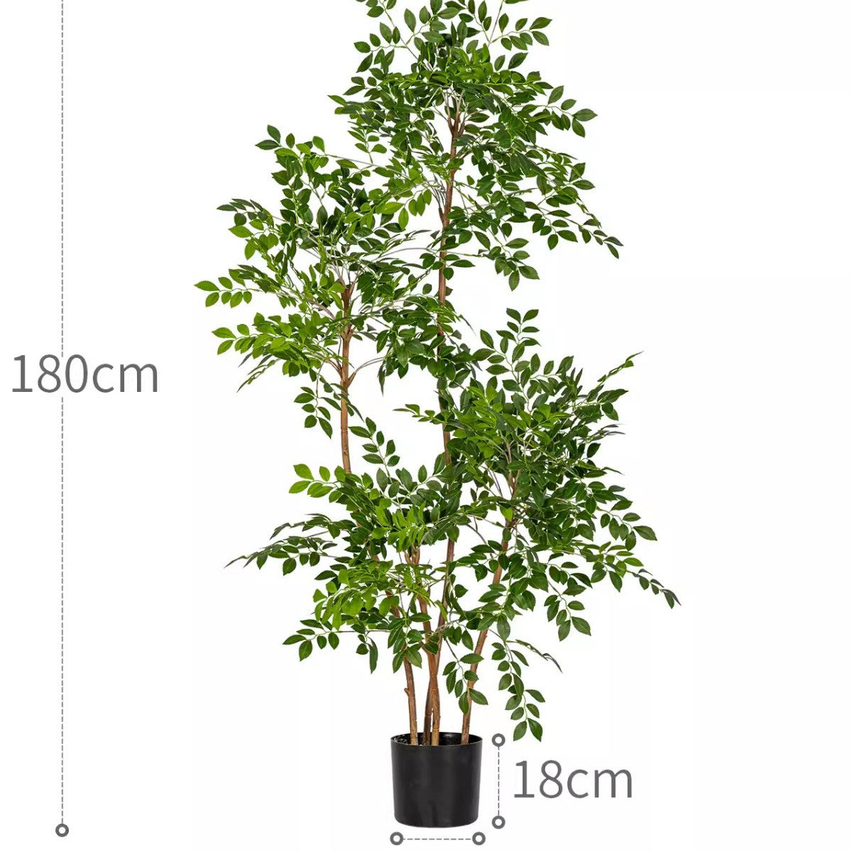 High-End Artificial Green Plant Elm Money Tree Banyan Tree Large Floor Plant Indoor Living Room Atmosphere Fake Tree Landscaping Decoration