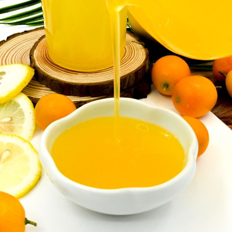 2kg Kumquat Lemon Juice Concentrate Original Fruit Juice Milk Tea Shop Commercial Use Special Fruit Flavor Beverage Thickened Liquid